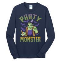 Funny Halloween Party Monster Frankenstein Tall Long Sleeve T-Shirt