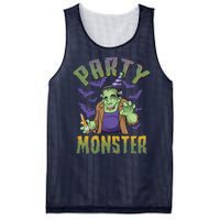 Funny Halloween Party Monster Frankenstein Mesh Reversible Basketball Jersey Tank