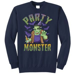 Funny Halloween Party Monster Frankenstein Tall Sweatshirt