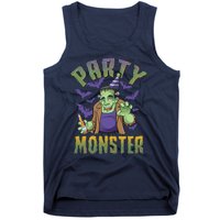 Funny Halloween Party Monster Frankenstein Tank Top