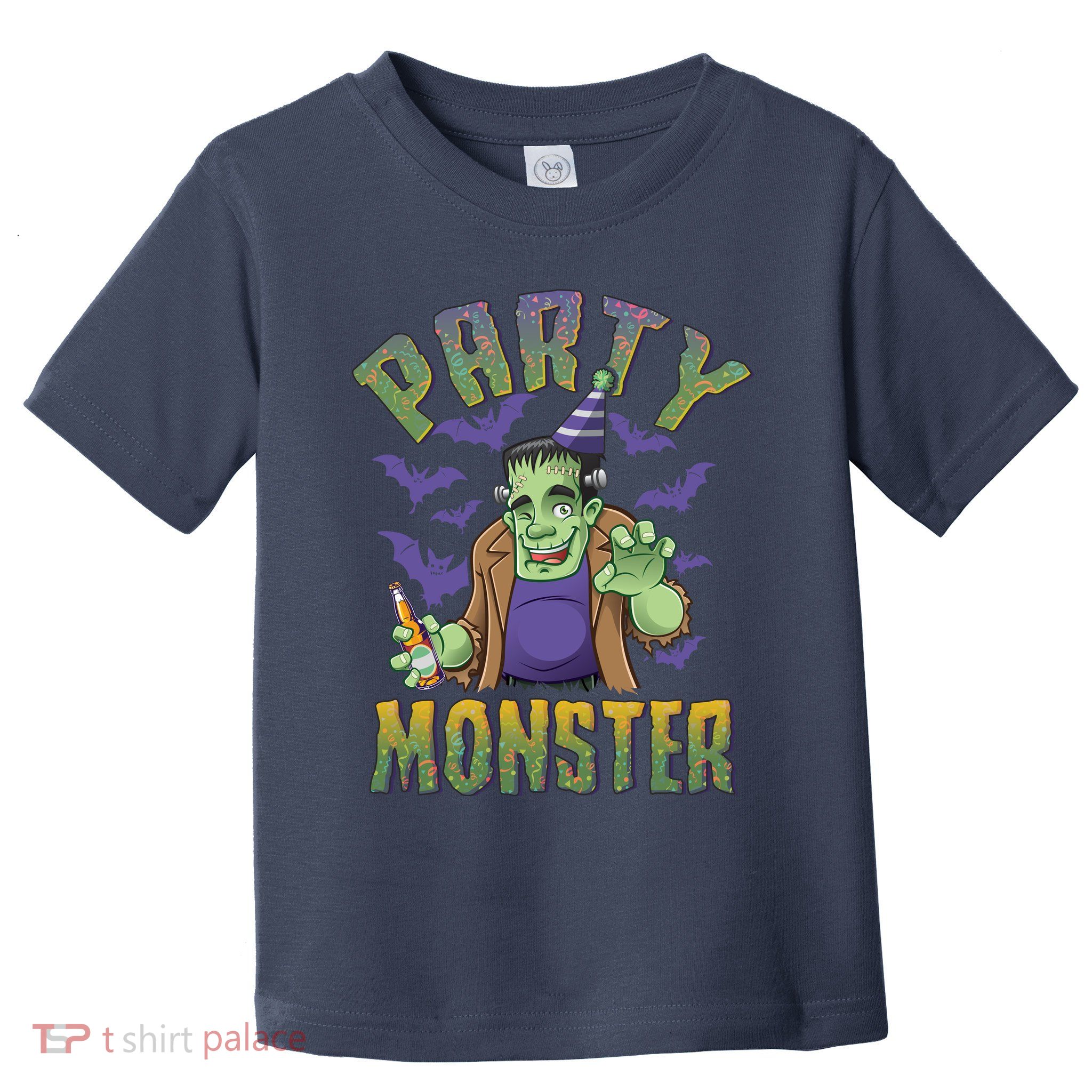 Funny Halloween Party Monster Frankenstein Toddler T-Shirt