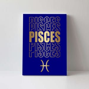 Funny Horoscope Pisces Af Astrology Sign Design Great Gift Canvas