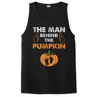 Funny Halloween Pregnancy Baby Shower Behind The Pumpkin PosiCharge Competitor Tank