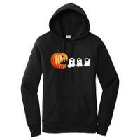 Funny Halloween Pumpkin Ghosts Jack O Lantern Women's Pullover Hoodie