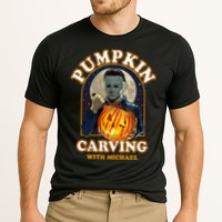 Funny Halloween Pumpkin Carving With Michael Cooling Performance Crew T-Shirt