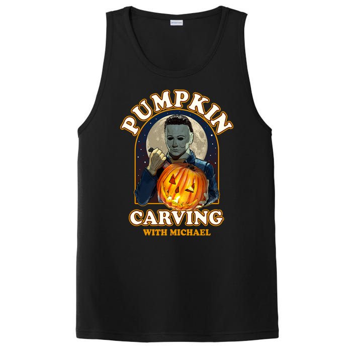 Funny Halloween Pumpkin Carving With Michael PosiCharge Competitor Tank