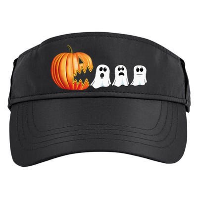 Funny Halloween Pumpkin Ghosts Jack O Lantern Adult Drive Performance Visor