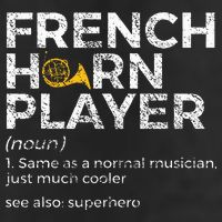 French Horn Player Definition Funny French Horn Beanie