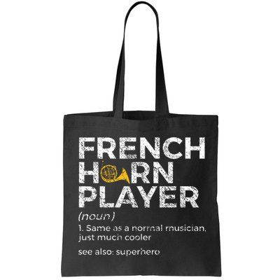 French Horn Player Definition Funny French Horn Bag