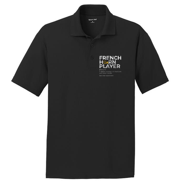 French Horn Player Definition Funny French Horn PosiCharge RacerMesh Polo