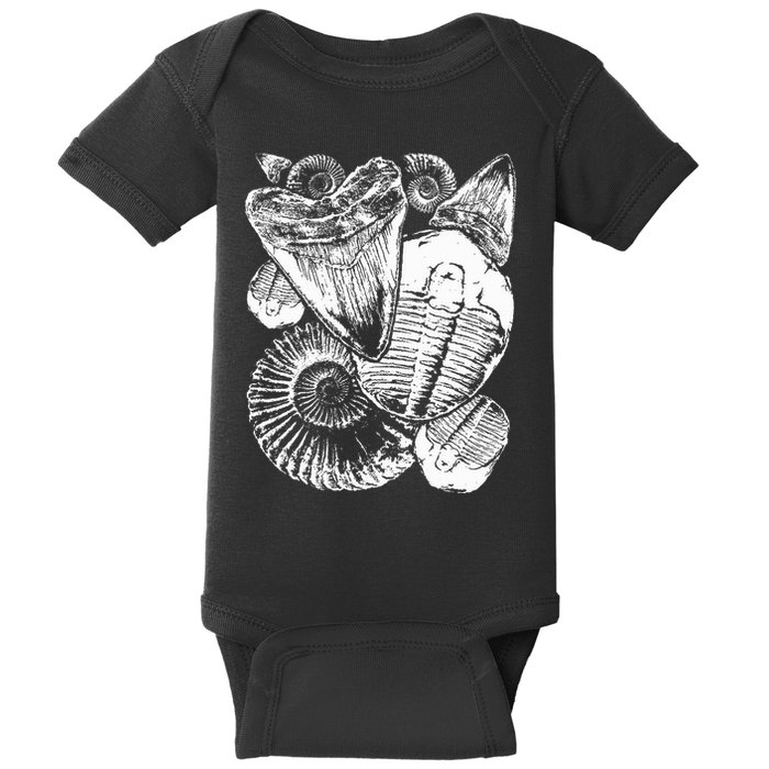 Fossil Hunter Paleontologist Fossil Hunting Baby Bodysuit