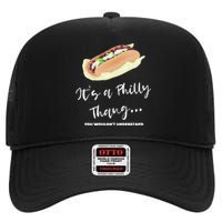 Funny Hoagie, Philadelphia Citizen, Its A Philly Thing High Crown Mesh Back Trucker Hat