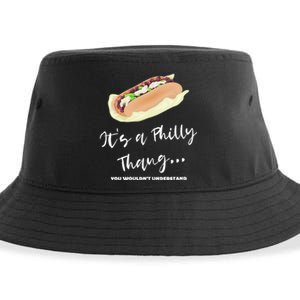 Funny Hoagie, Philadelphia Citizen, Its A Philly Thing Sustainable Bucket Hat