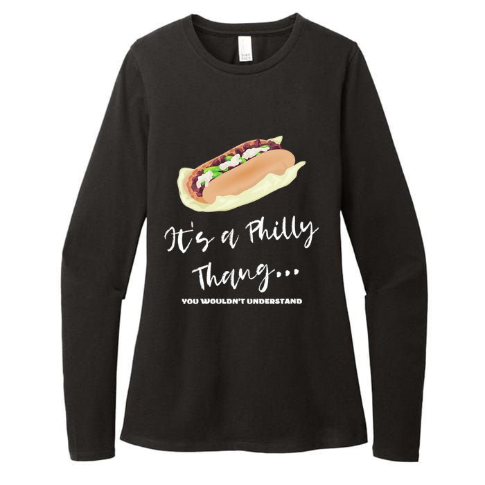 Funny Hoagie, Philadelphia Citizen, Its A Philly Thing Womens CVC Long Sleeve Shirt