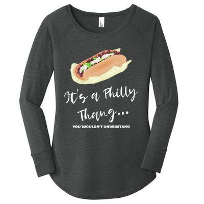 Funny Hoagie, Philadelphia Citizen, Its A Philly Thing Women's Perfect Tri Tunic Long Sleeve Shirt