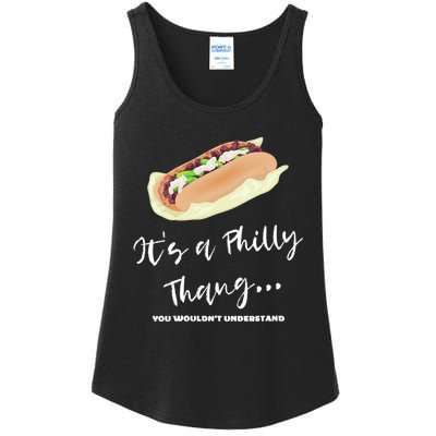 Funny Hoagie, Philadelphia Citizen, Its A Philly Thing Ladies Essential Tank