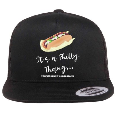 Funny Hoagie, Philadelphia Citizen, Its A Philly Thing Flat Bill Trucker Hat