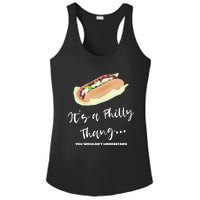 Funny Hoagie, Philadelphia Citizen, Its A Philly Thing Ladies PosiCharge Competitor Racerback Tank