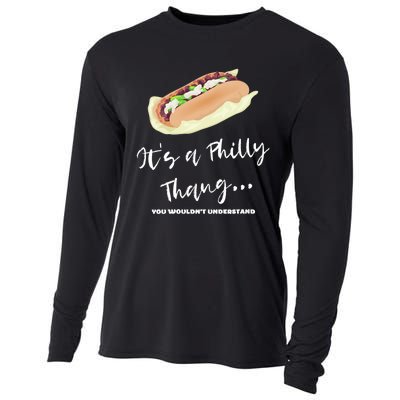 Funny Hoagie, Philadelphia Citizen, Its A Philly Thing Cooling Performance Long Sleeve Crew