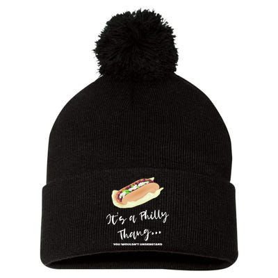 Funny Hoagie, Philadelphia Citizen, Its A Philly Thing Pom Pom 12in Knit Beanie