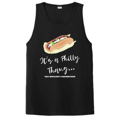 Funny Hoagie, Philadelphia Citizen, Its A Philly Thing PosiCharge Competitor Tank