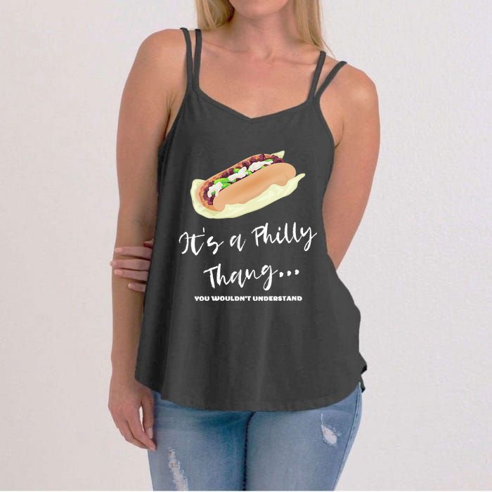 Funny Hoagie, Philadelphia Citizen, Its A Philly Thing Women's Strappy Tank