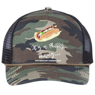 Funny Hoagie, Philadelphia Citizen, Its A Philly Thing Retro Rope Trucker Hat Cap