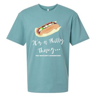 Funny Hoagie, Philadelphia Citizen, Its A Philly Thing Sueded Cloud Jersey T-Shirt