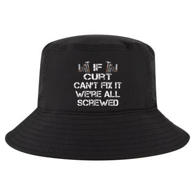 Funny Handyman Quote Personalized Curt Gift Cool Comfort Performance Bucket Hat