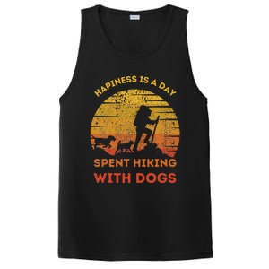 Funny Hiking Quote Retro Cool Hiker Design Hiking For PosiCharge Competitor Tank