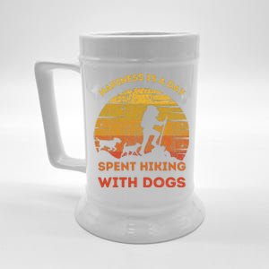 Funny Hiking Quote Retro Cool Hiker Design Hiking For Beer Stein