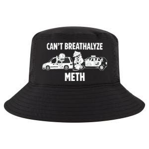 Funny Humor Quote Saying Can’T Breathalyze Meth Cool Comfort Performance Bucket Hat