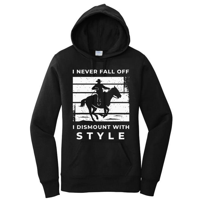 Funny Horse Quote Outfit For A Lover Of Horse Women's Pullover Hoodie