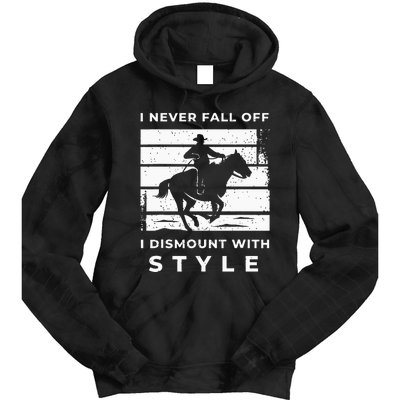 Funny Horse Quote Outfit For A Lover Of Horse Tie Dye Hoodie