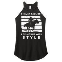 Funny Horse Quote Outfit For A Lover Of Horse Women's Perfect Tri Rocker Tank