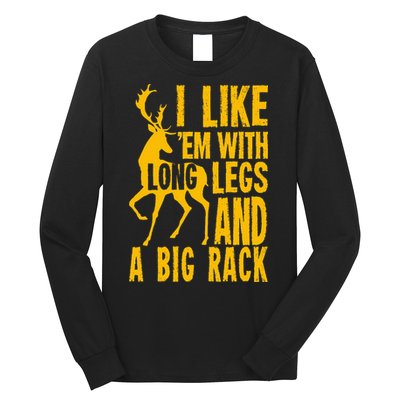 Funny Hunting Quote Saying Deer Venison Elk Hunter Gift Long Sleeve Shirt