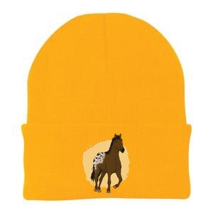 Farm Horse Running Knit Cap Winter Beanie