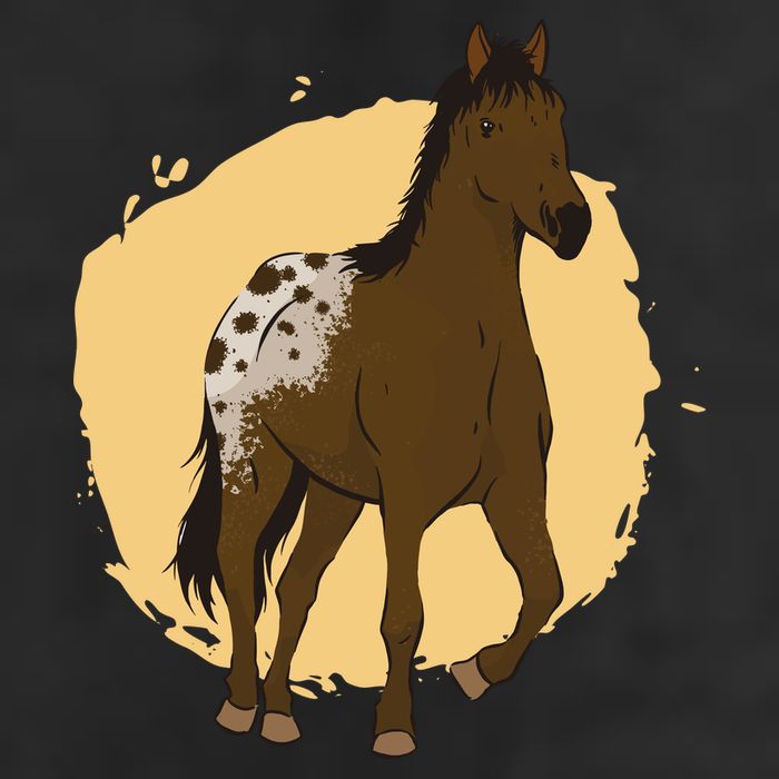 Farm Horse Running Cool Comfort Performance Bucket Hat