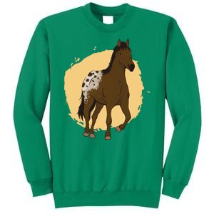 Farm Horse Running Sweatshirt