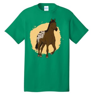 Farm Horse Running Tall T-Shirt