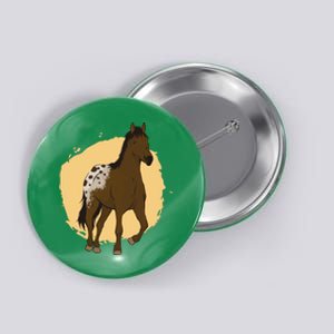 Farm Horse Running Button