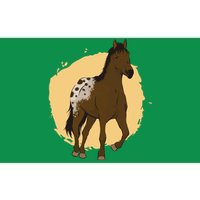 Farm Horse Running Bumper Sticker