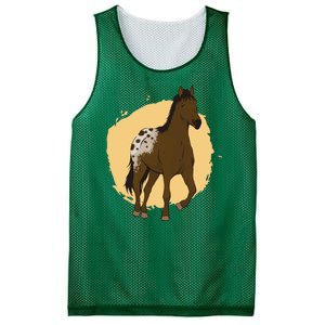 Farm Horse Running Mesh Reversible Basketball Jersey Tank