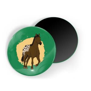 Farm Horse Running Magnet