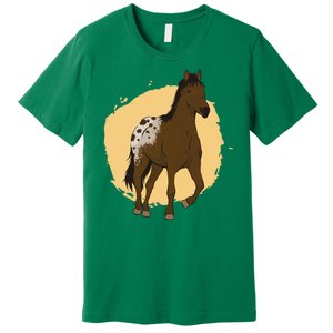 Farm Horse Running Premium T-Shirt