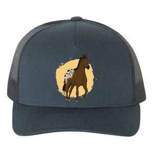 Farm Horse Running Yupoong Adult 5-Panel Trucker Hat