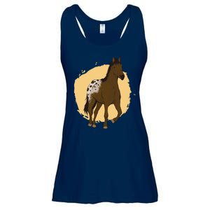 Farm Horse Running Ladies Essential Flowy Tank