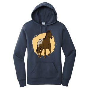 Farm Horse Running Women's Pullover Hoodie