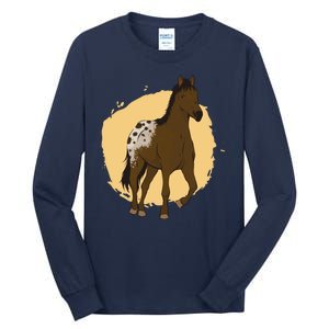 Farm Horse Running Tall Long Sleeve T-Shirt