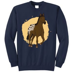 Farm Horse Running Tall Sweatshirt